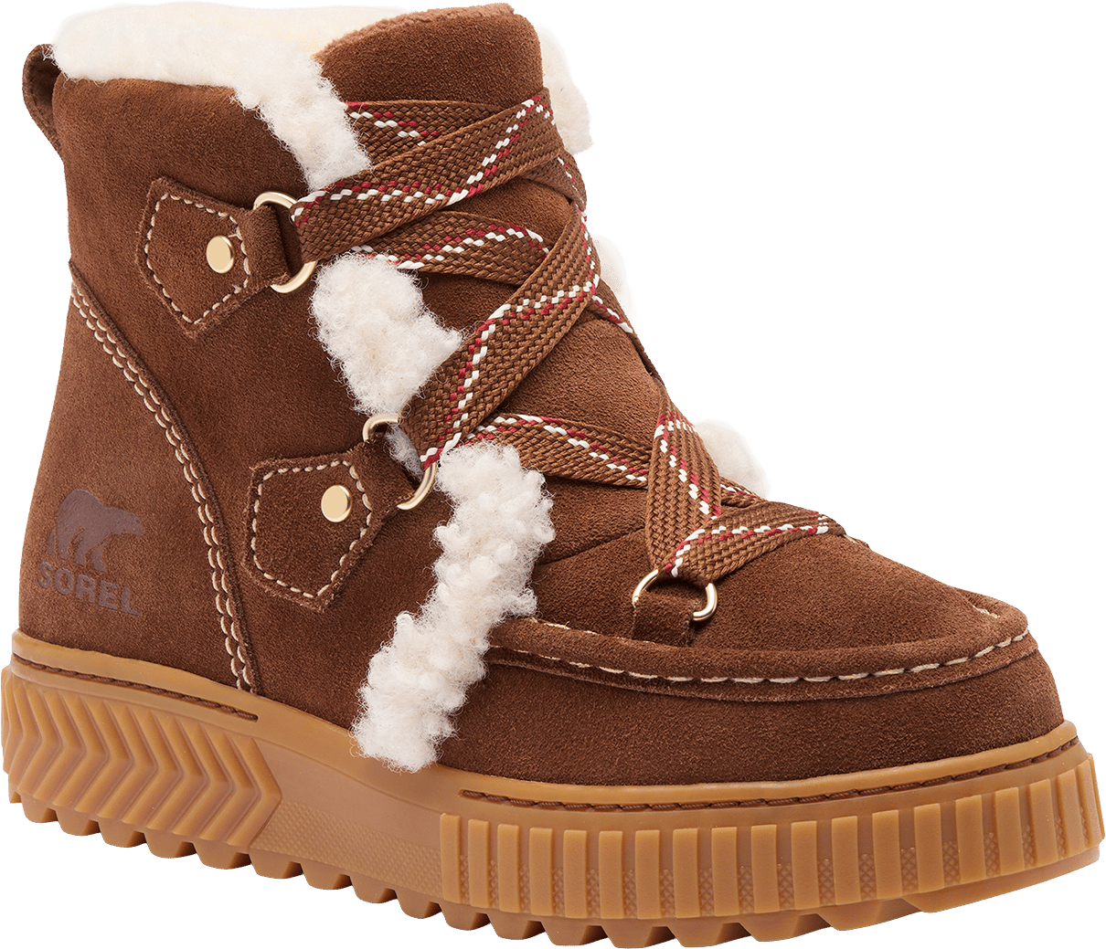 Sorel Women´s Ona Ave Alpine Plus Wp Dark Auburn, Gum 2