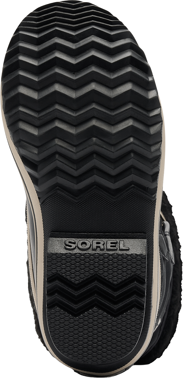 Sorel Big Kids Yoot Pac Nylon Wp Black, Black Sorel