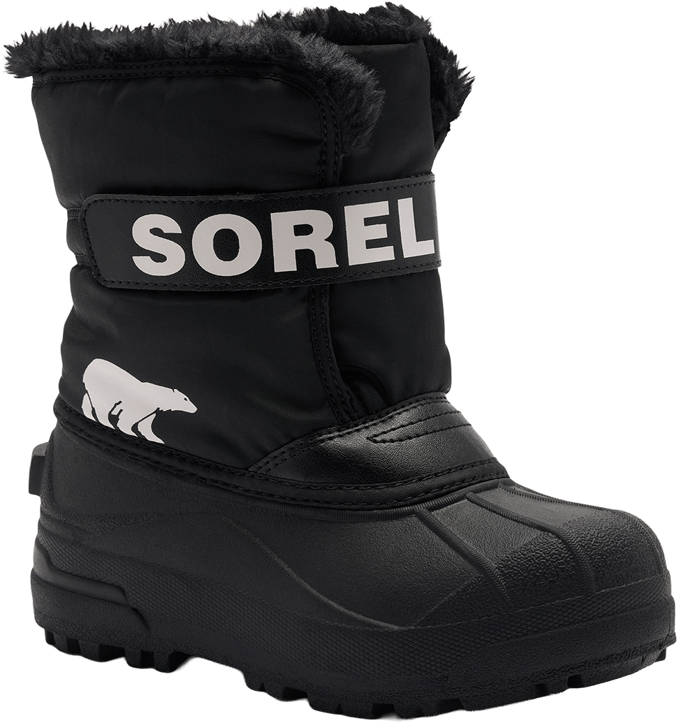 Sorel Kid´s Toddler Snow Commander Black, Sea Salt