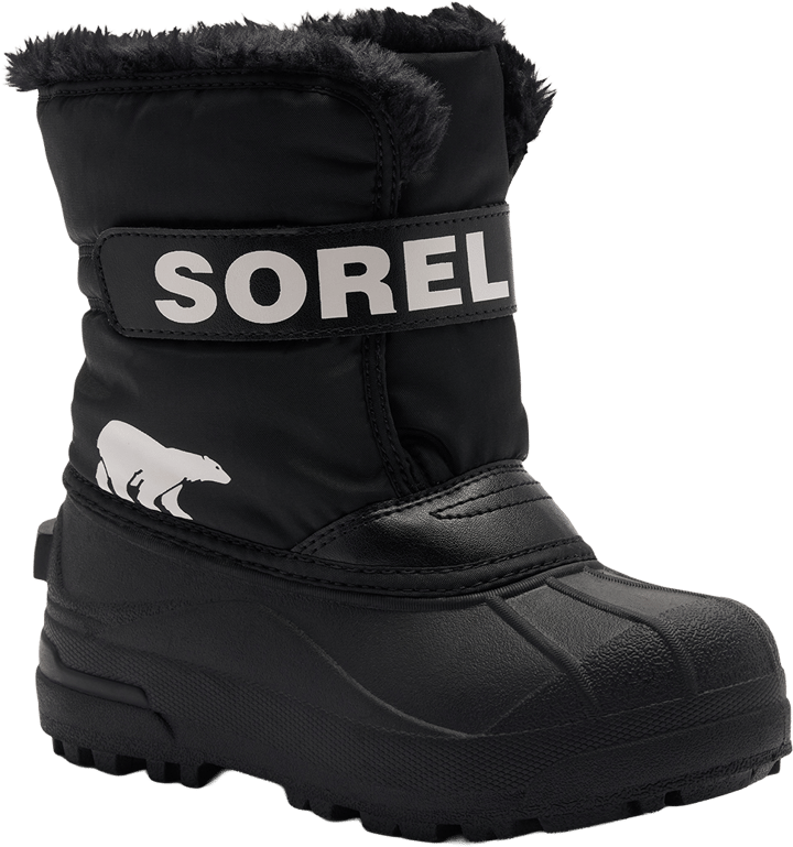 Sorel Kid´s Toddler Snow Commander Black, Sea Salt Sorel