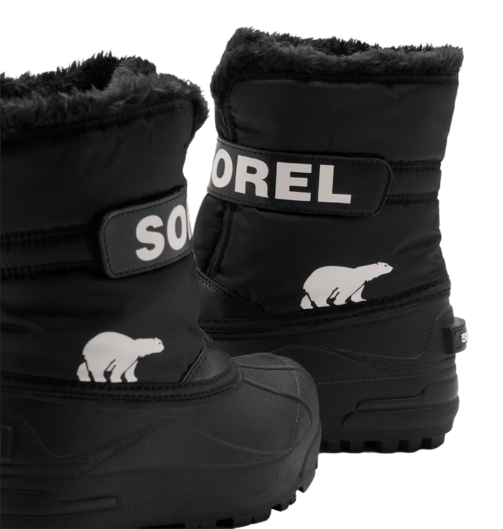 Sorel Kid´s Toddler Snow Commander Black, Sea Salt Sorel