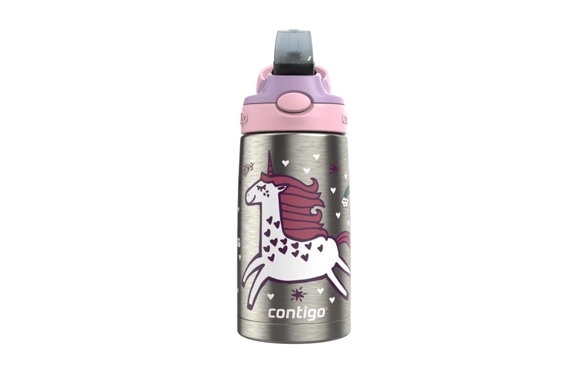 Contigo Kids Cleanable Ss Strawberry Unicorn 380 ml