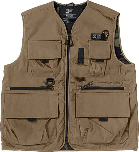 Salty Crew Men's Stream Tech Vest Khaki Salty Crew