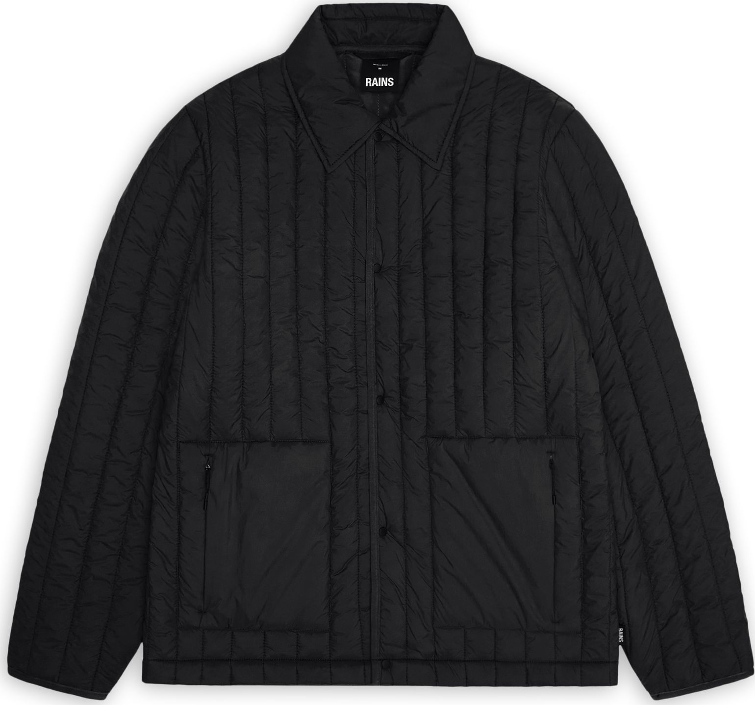 Rains Banja Liner Overshirt T1 Black