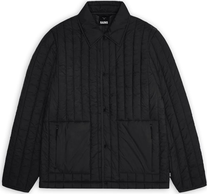 Rains Banja Liner Overshirt T1 Black Rains