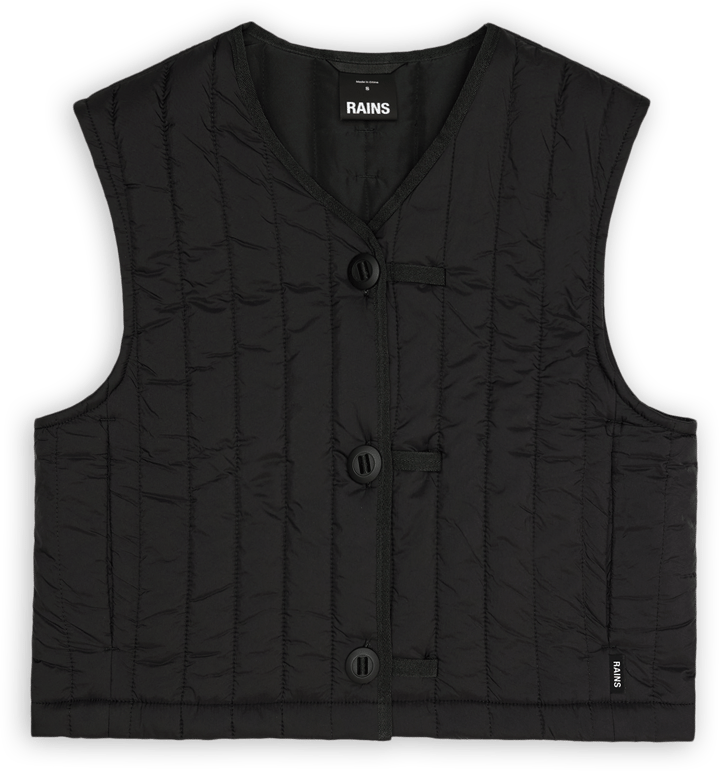 Rains Women's Banja Short Liner Vest Black Rains