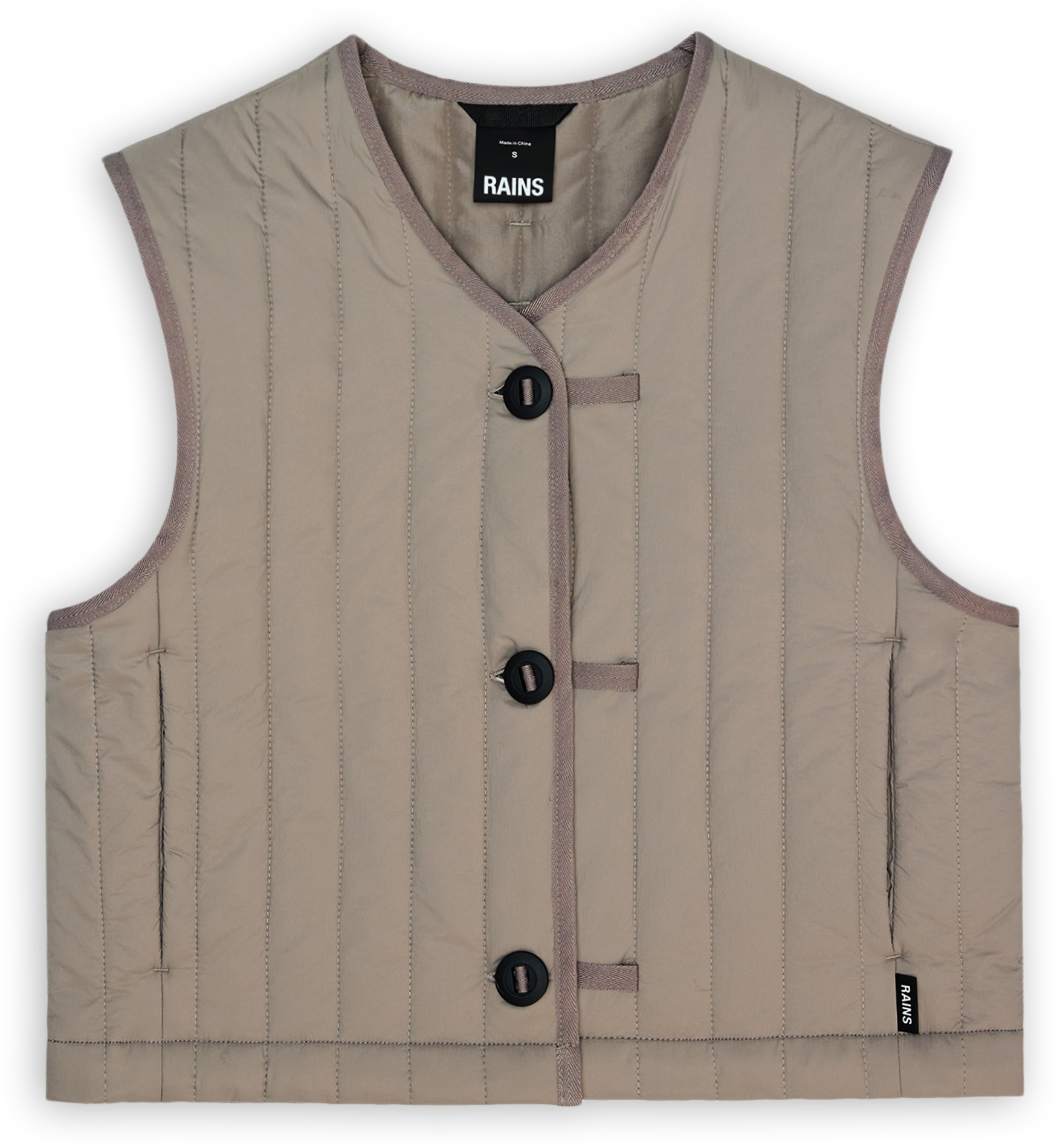 Rains Women's Banja Short Liner Vest Cinder  M