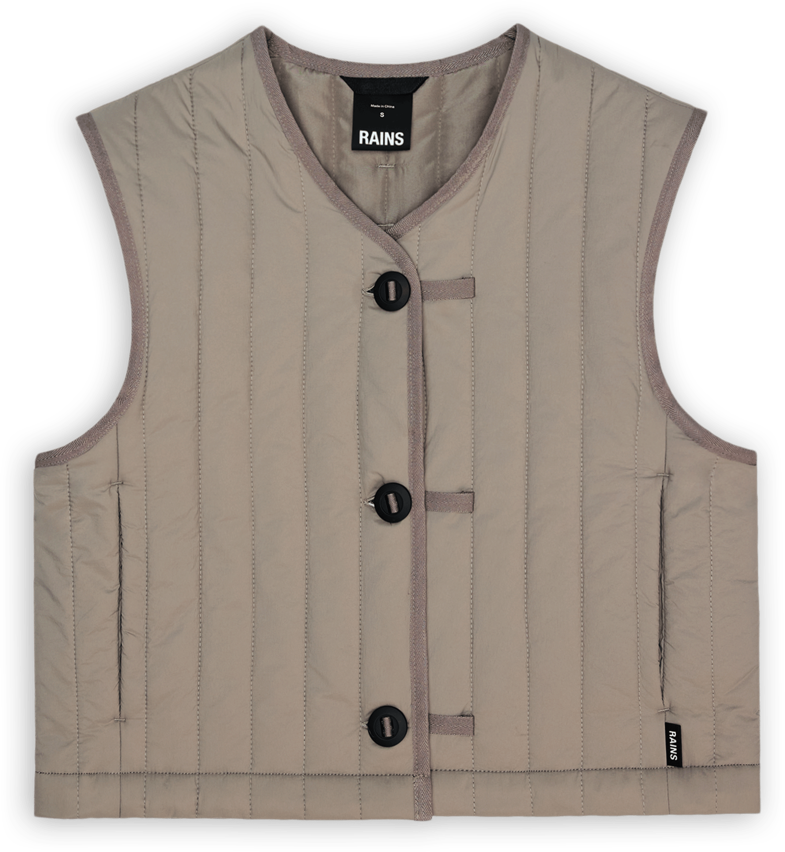 Rains Women's Banja Short Liner Vest Cinder