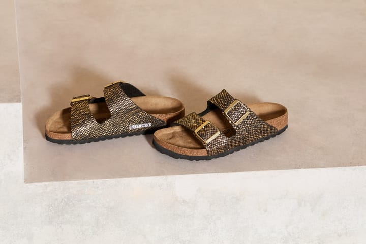 Birkenstock Arizona MF Shiny Python Black Birkenstock