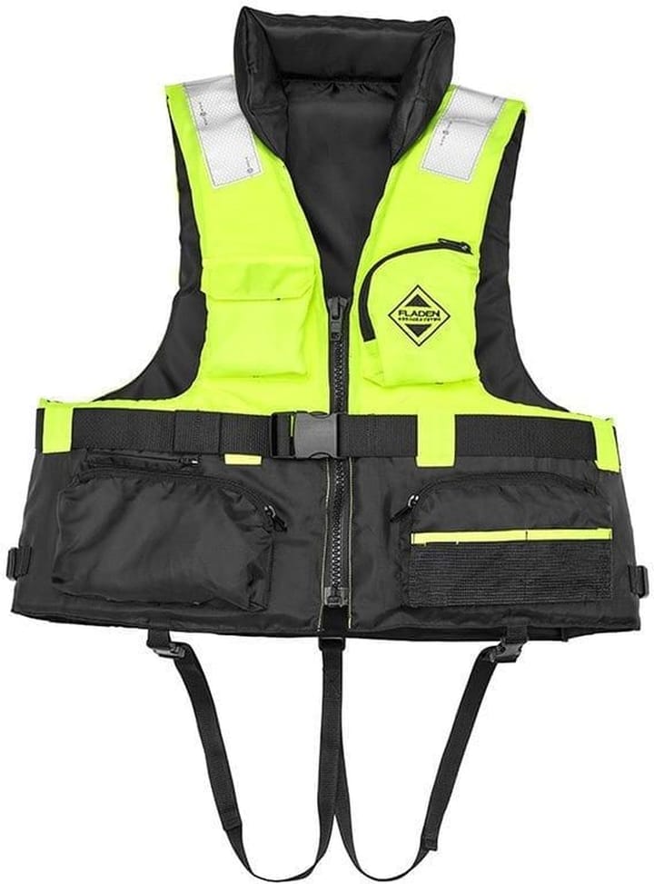 Fladen Fladen Fiskeflytevest 833 Gul/Svart Fladen Fladen Fladen Fiskeflytevest 833 Gul/Svart Fladen