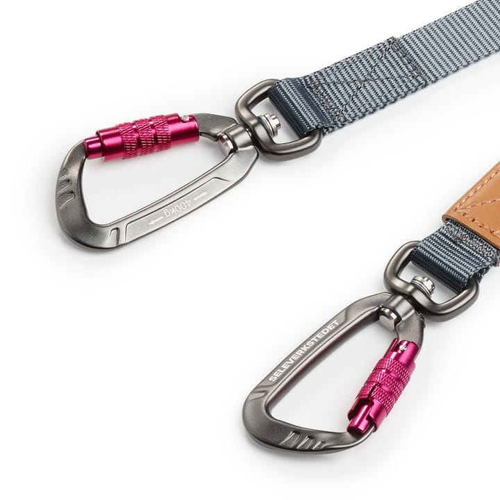 Seleverkstedet Twin Lead Splitter Grå/Brun 75 cm Seleverkstedet