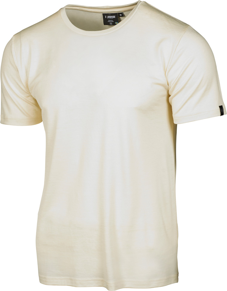 Ivanhoe Men’s Underwool Ceasar T-Shirt Natural White