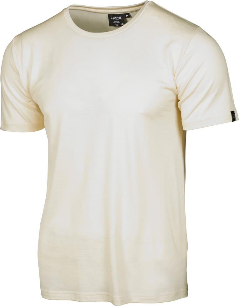 Ivanhoe Men's Underwool Ceasar T-Shirt Natural White