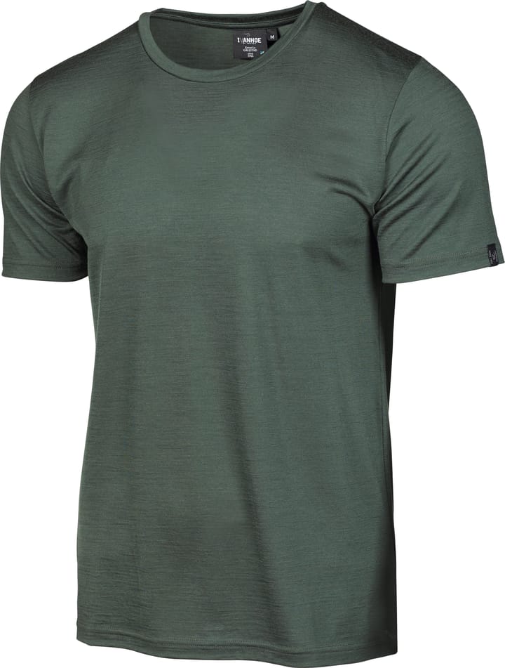 Ivanhoe Men's Underwool Ceasar T-Shirt Rifle Green Ivanhoe
