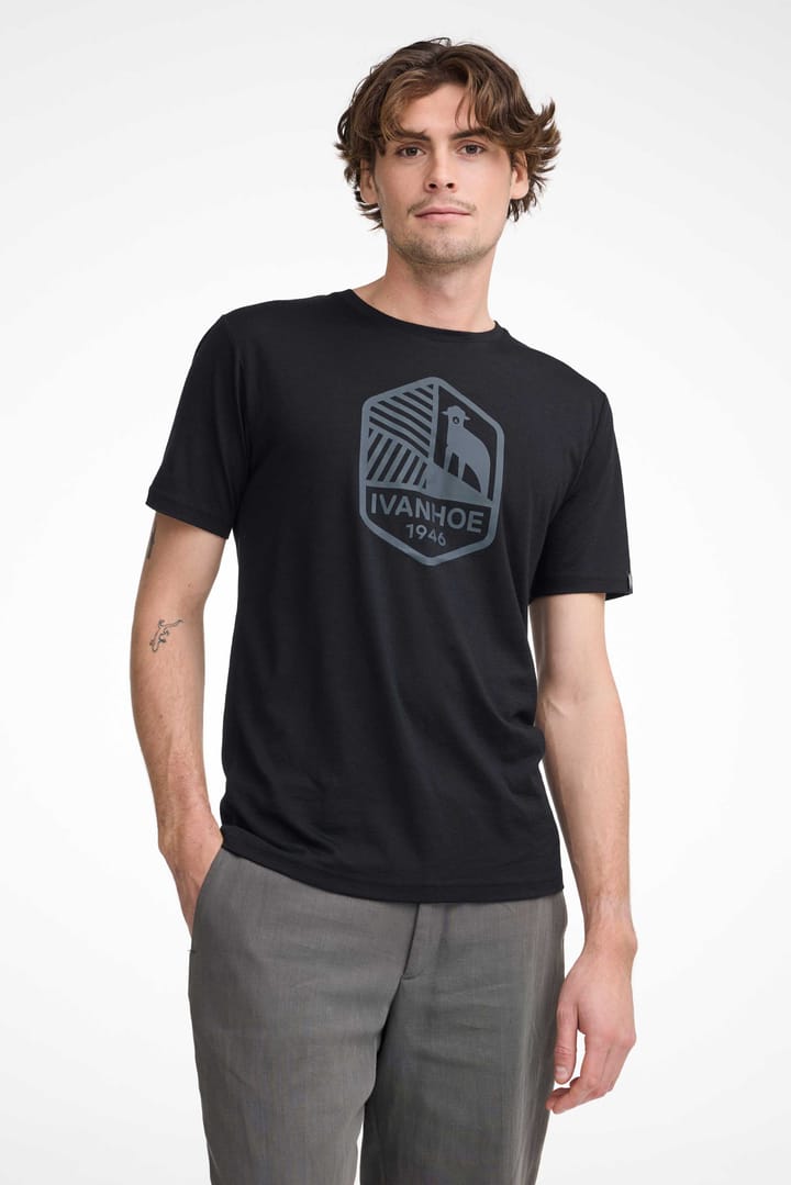 Ivanhoe Men's Underwool Ceasar Shield Black Ivanhoe