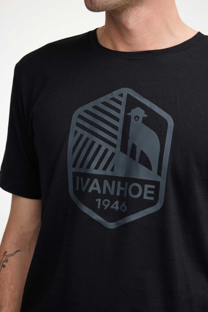 Ivanhoe Men's Underwool Ceasar Shield Black Ivanhoe