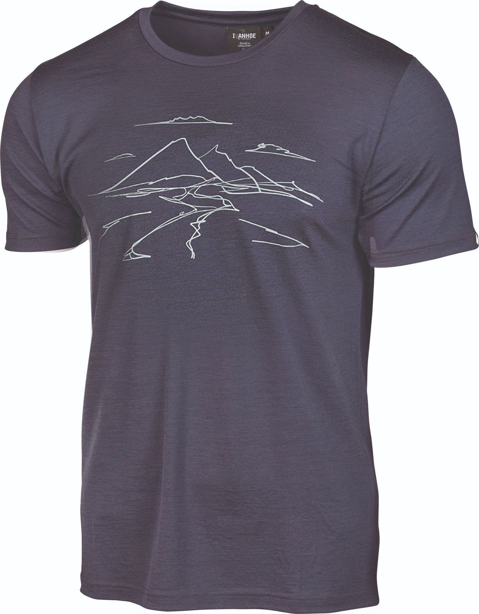 Ivanhoe Men's Underwool Ceasar Mountain Steelblue