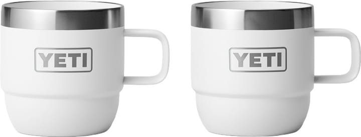 Yeti Rambler 177 ml Stackable Mugs 2-pack White Yeti