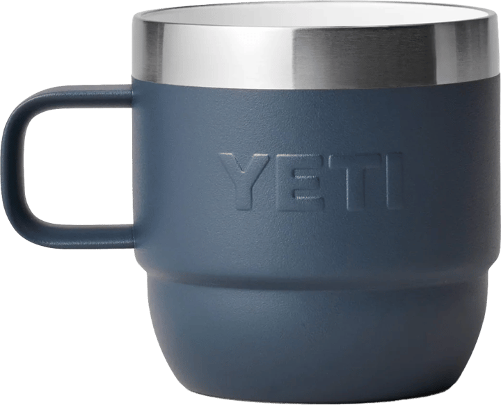 Yeti Rambler 6oz (177ml) Stackable Mugs with DuraSip Ceramic Lining Navy Yeti