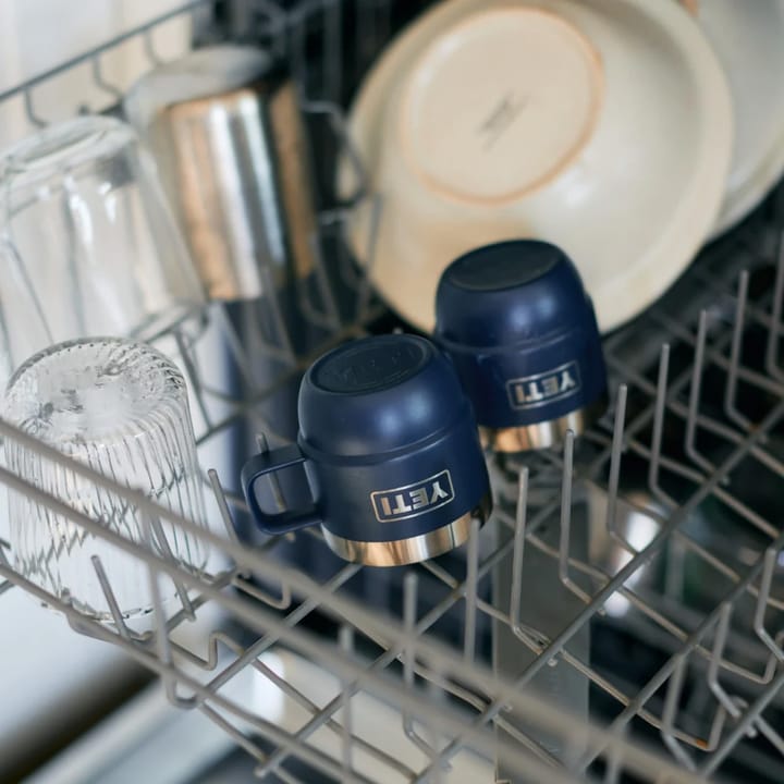 Yeti Rambler 6oz (177ml) Stackable Mugs with DuraSip Ceramic Lining Navy Yeti