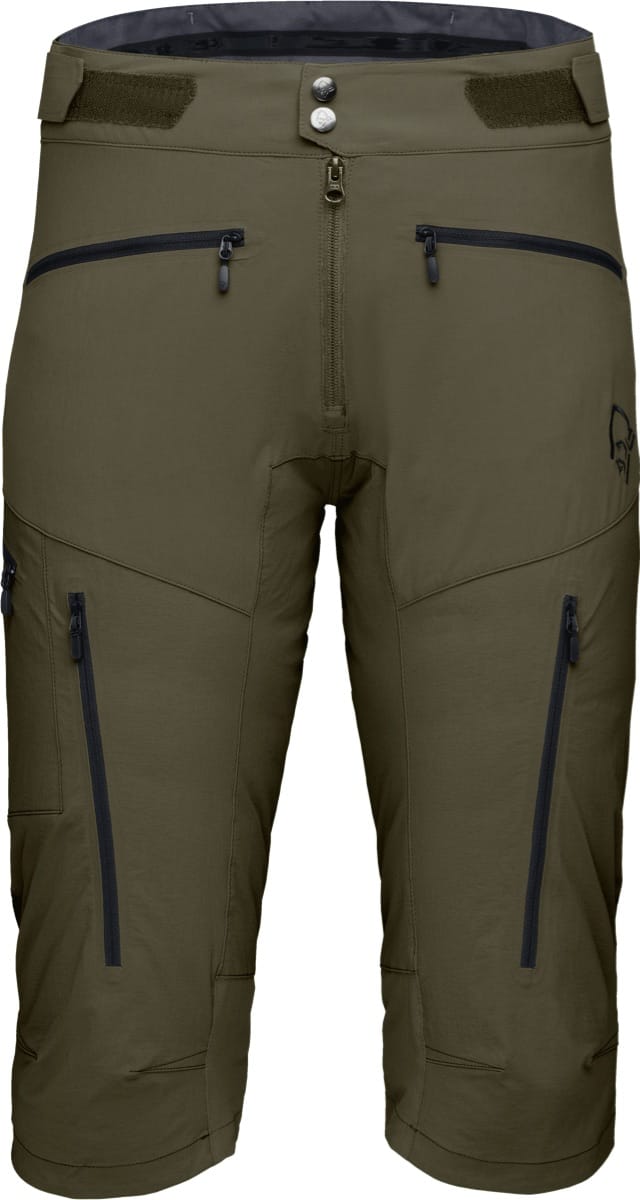 Norrøna Men's Fjørå Flex1 Shorts Olive Night