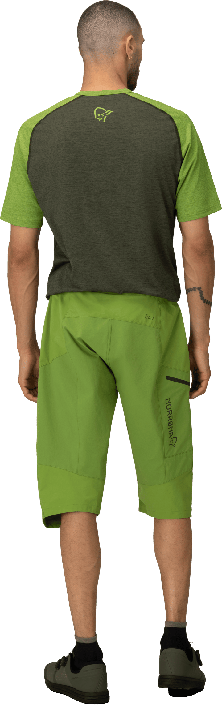 Norrøna Men's Fjørå Flex1 Shorts Norrona Green Norrøna