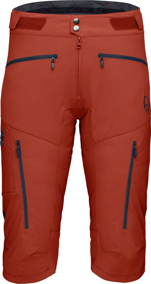 Norrøna Fjørå Flex1 Shorts (M) Rooibos Tea/Indigo Night