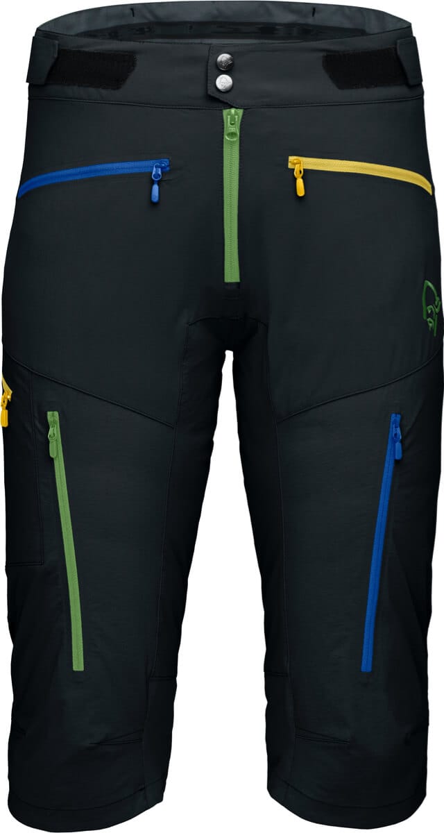 Norrøna Men's Fjørå Flex1 Shorts Caviar/Multi Norrøna Norrøna Men's Fjørå Flex1 Shorts Caviar/Multi Norrøna