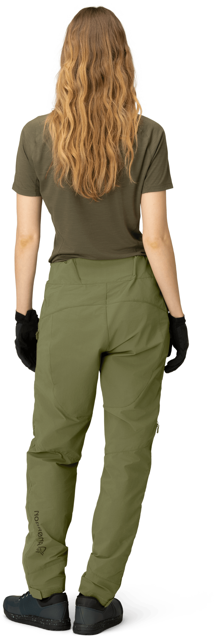 Norrøna Women's Fjørå Flex1 Pants Loden Green Norrøna