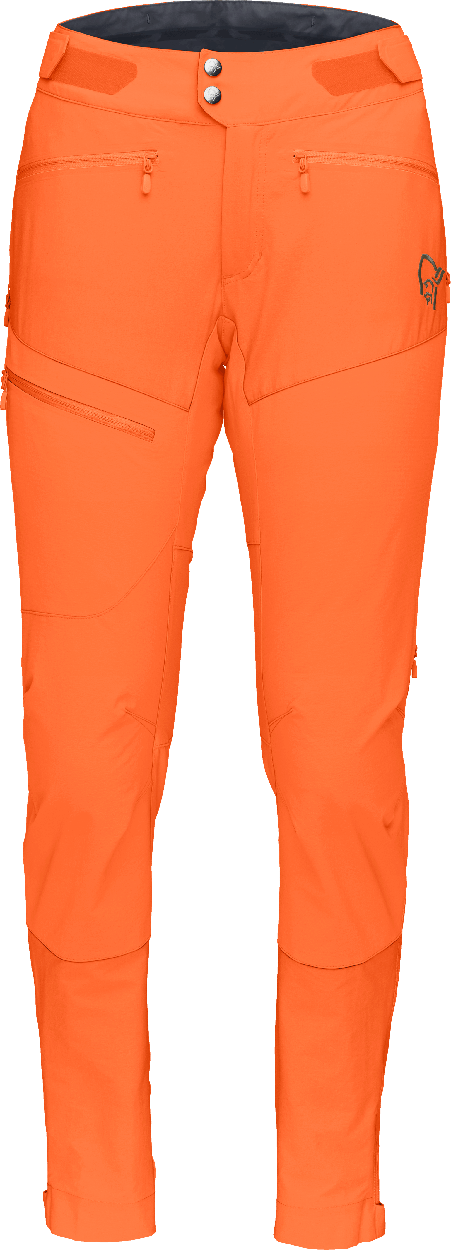 Norrøna Women's Fjørå Flex1 Pants Orange Alert