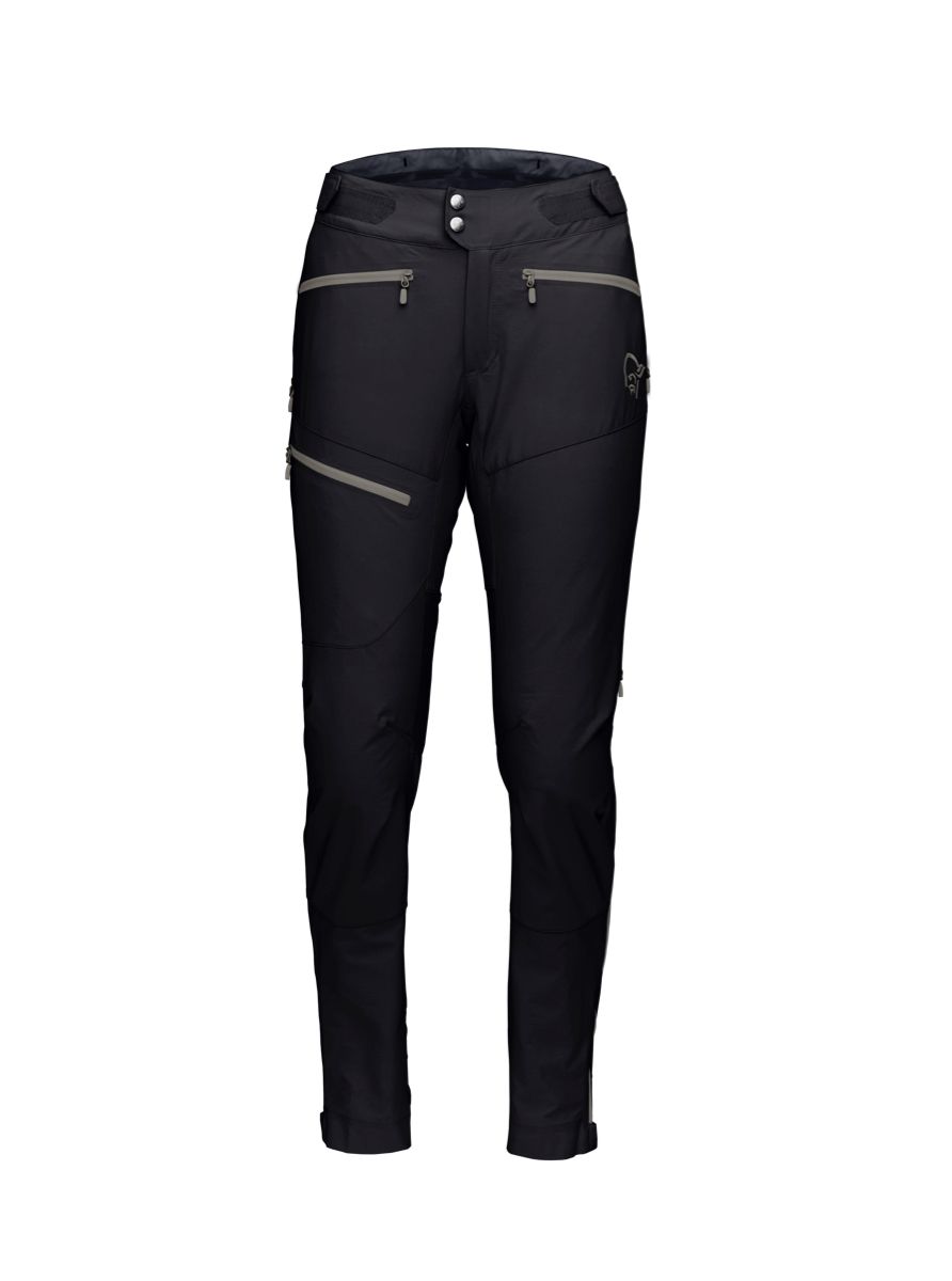 Norrøna Women's Fjørå Flex1 Pants Caviar/Castor Grey