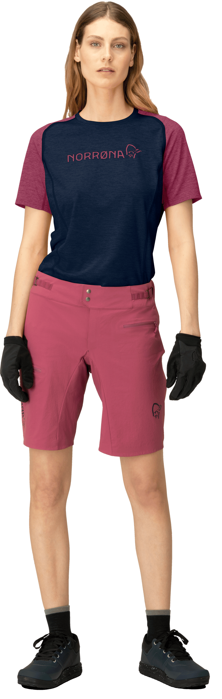 Norrøna Women's Fjørå Flex1 Light Shorts Violet Quartz Norrøna