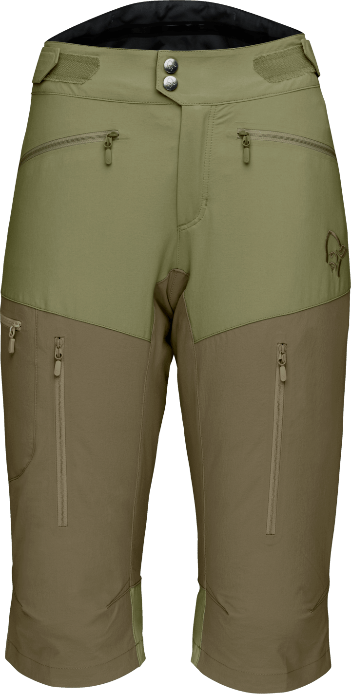 Norrøna Women's Fjørå Flex1 Shorts Loden Green Norrøna