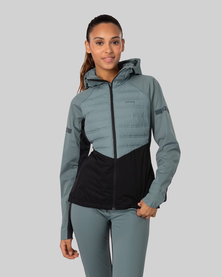 Johaug Women's Concept Training Jacket 2.0 Green/Blue Johaug