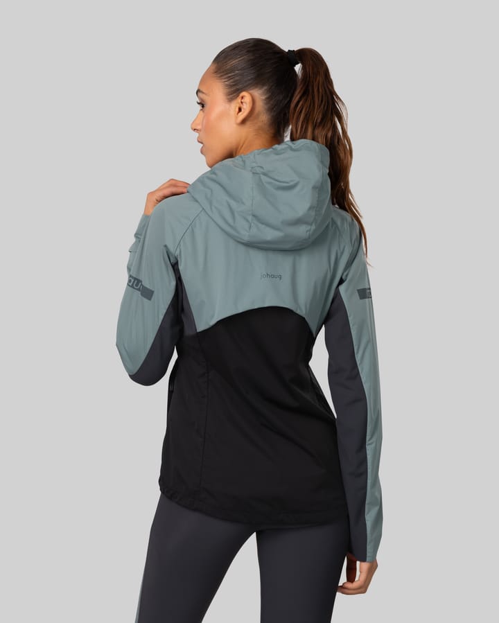 Johaug Women's Concept Training Jacket 2.0 Green/Blue Johaug Johaug Women's Concept Training Jacket 2.0 Green/Blue Johaug