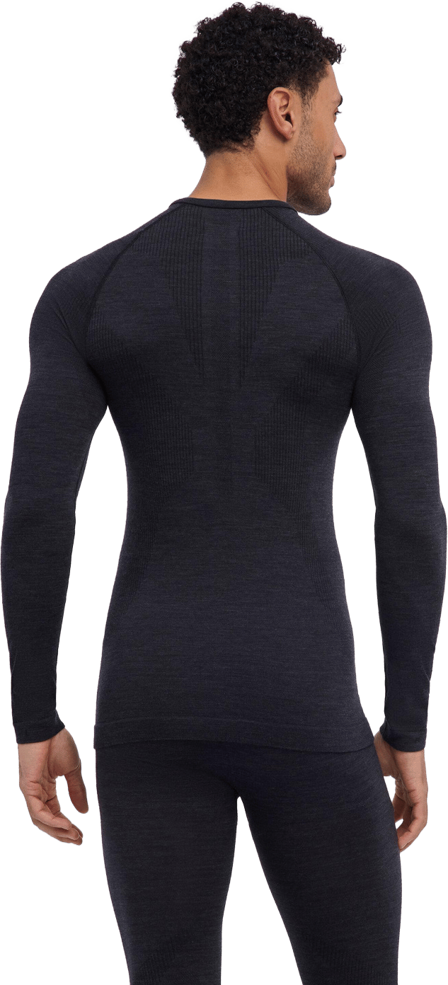 Falke Men's Longsleeve Wool-Tech Black Falke