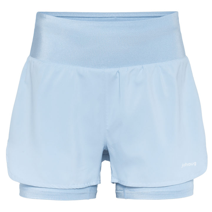 Johaug Women's Impact Shorts 2 In 1 Light Blue Johaug