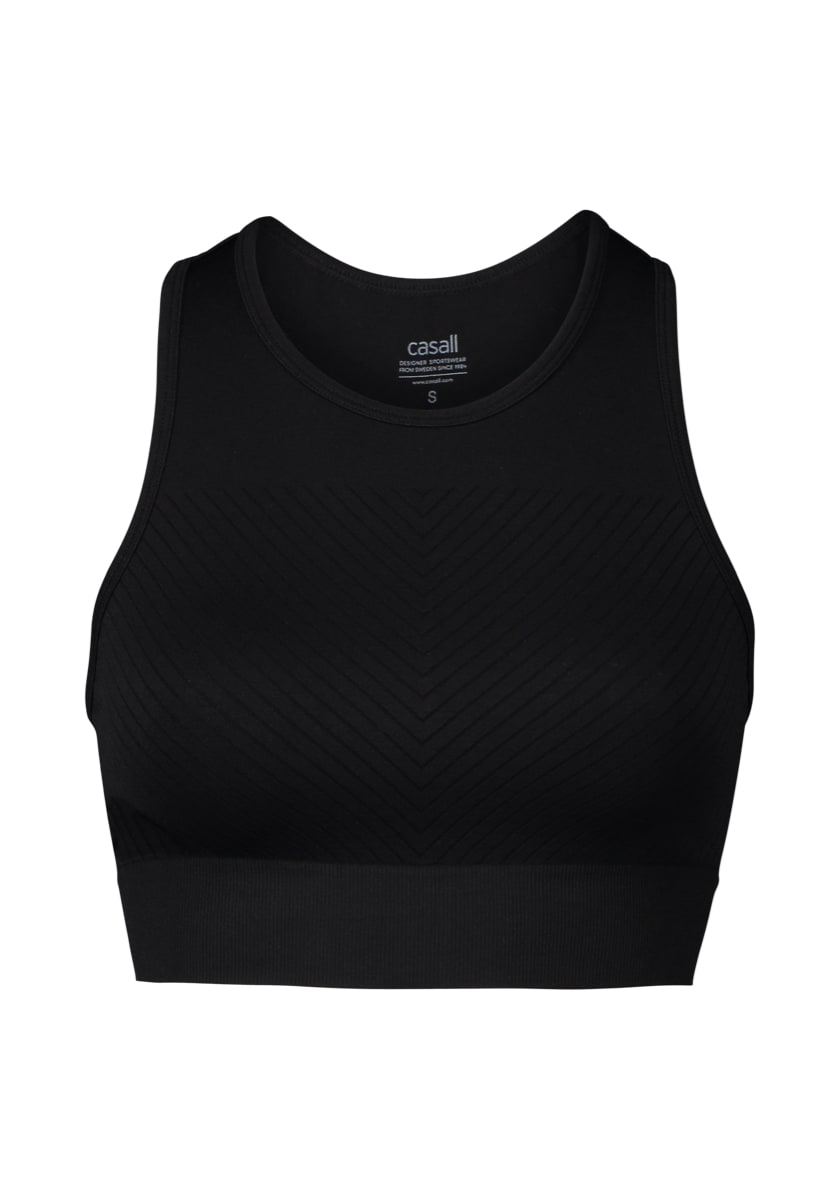 Casall Essential Block Seamless Sport Top Black