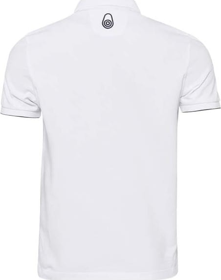 Sail Racing Men's Bowman Logo Polo White Sail Racing