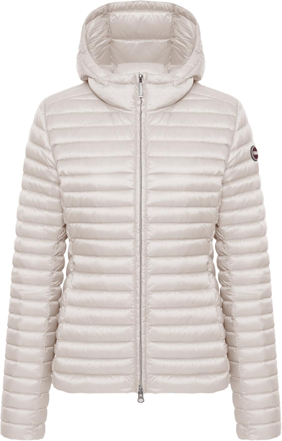 Colmar Women's Light Down Jacket With Hood Porcelain