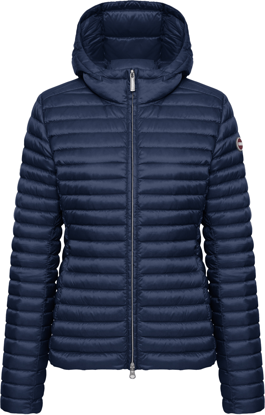 Colmar Women's Light Down Jacket With Hood Navy Blue