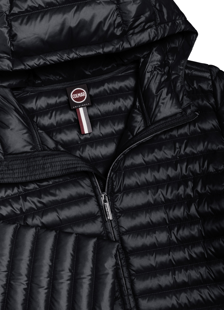 Colmar Women's Light Down Jacket With Hood Black Colmar