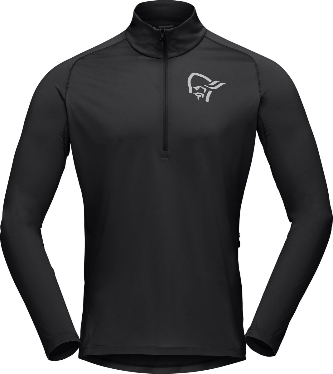 Norrøna Fjørå Equaliser Long Sleeve Zip Top M's Caviar