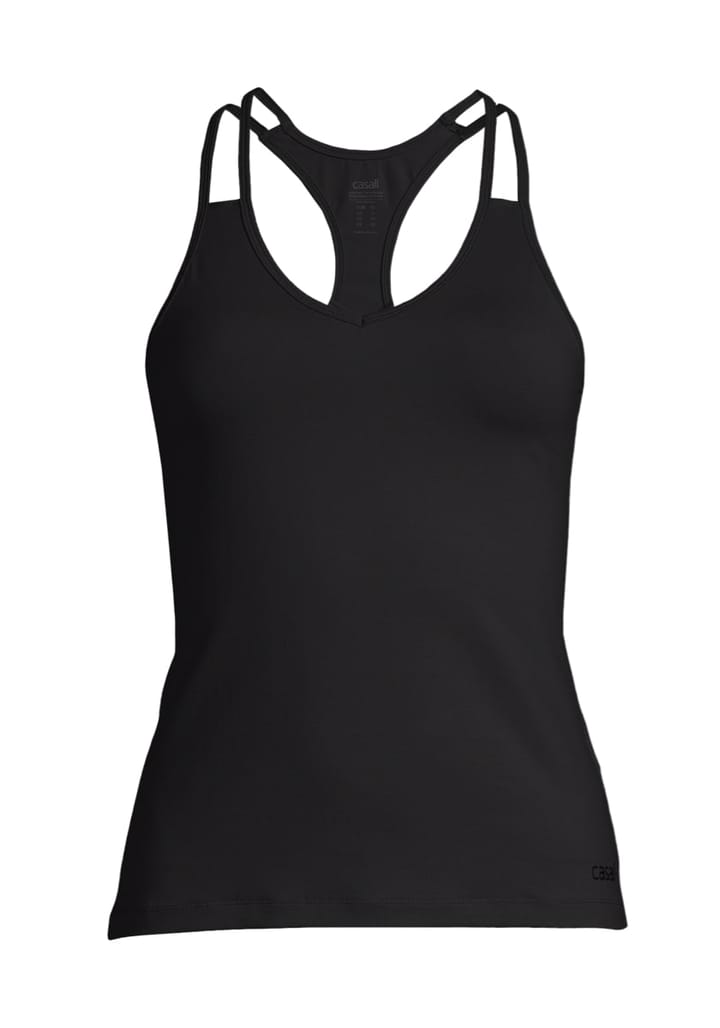 Casall V-Neck Racerback Black Casall