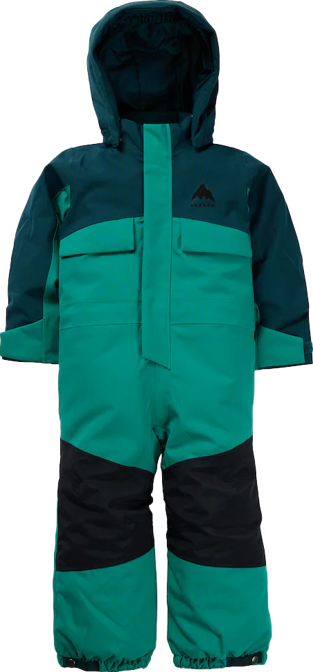 Burton Kid's 2L One Piece Deep Emerald/regal Teal Overaller 116/122