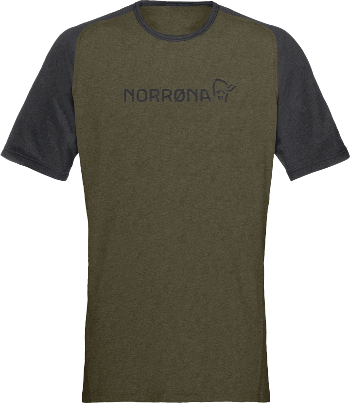 Norrøna Men's Fjørå Equaliser Lightweight T-Shirt  Olive Night Norrøna