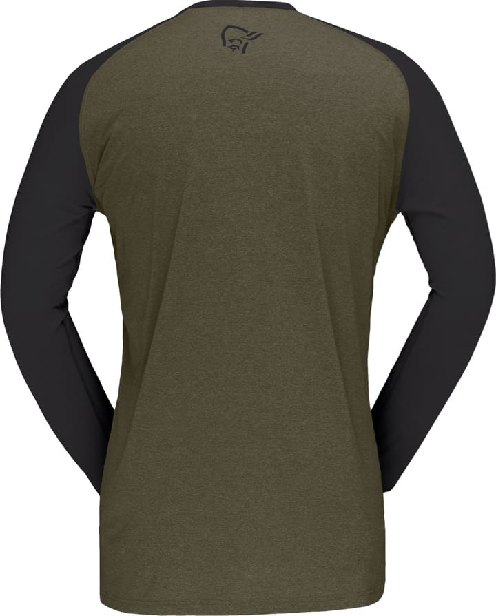 Norrøna Men's Fjørå Equaliser Lightweight Long Sleeve Olive Night Norrøna