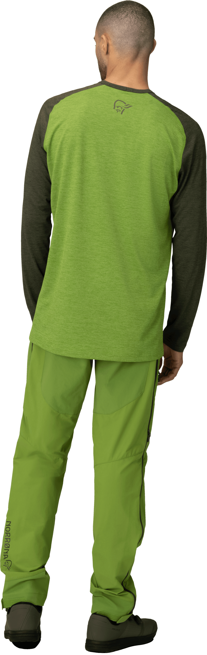 Men's Fjørå Equaliser Lightweight Long Sleeve Norrona Green Norrøna