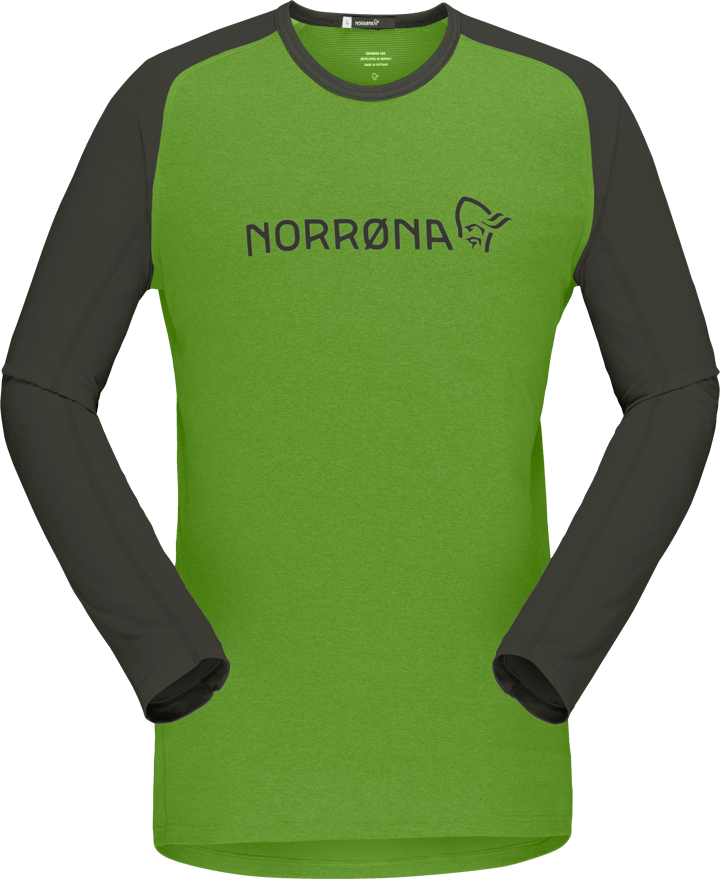 Men's Fjørå Equaliser Lightweight Long Sleeve Norrona Green Norrøna