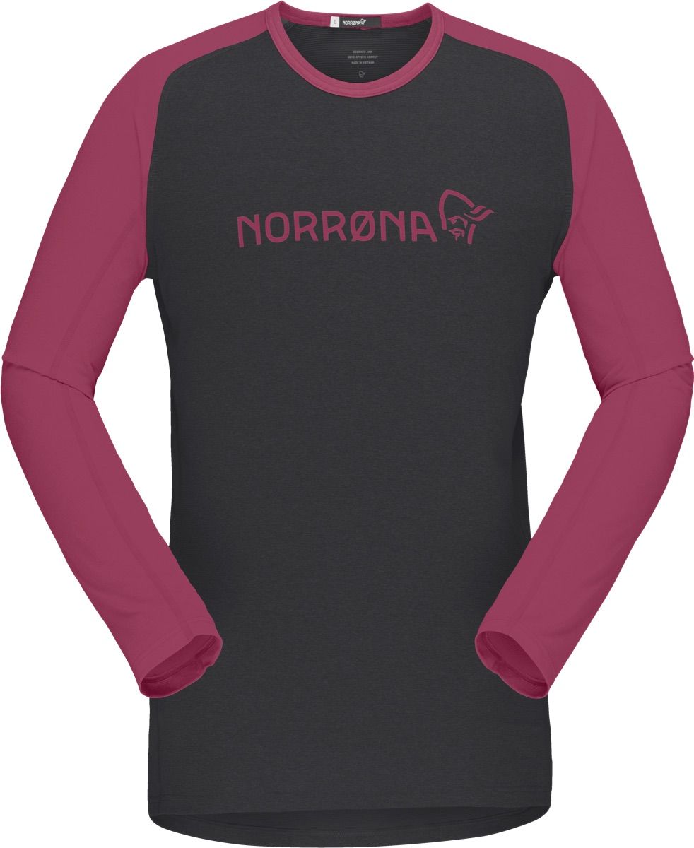 Norrøna Men's Fjørå Equaliser Lightweight Long Sleeve Violet Quartz